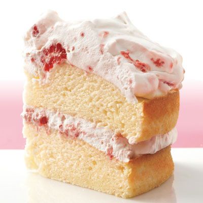 <p>Pretty pink whipped cream is an irresistible filling and frosting. It needs to be prepared just before serving.</p><p><b>Recipe:</b> <a href="raspberry-cream-layer-cake-recipe-mslo0712" target="_blank"><b>Raspberry-Cream Layer Cake</b></a></p>