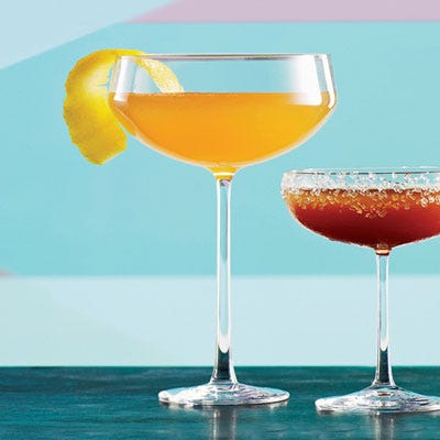 <p>This intensified Sidecar contains two aged, 100-proof spirits, plus a shot of ginger liqueur.</p><p><b>Recipe: </b><a href="/recipefinder/bondage-recipe-fw0412" target="_blank"><b>Bondage</b></a></p>