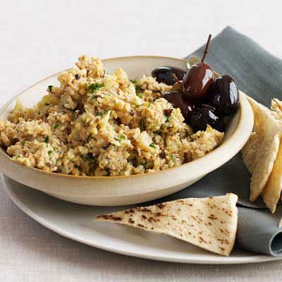<p>Jerry Traunfeld toasts and grinds whole coriander seeds before pureeing them with roasted cauliflower, tahini paste, lemon, and cilantro. To keep it simple, use ground coriander from a bottle to season this bright, tangy recipe.</p><b>Recipe: <a href="/recipefinder/roasted-cauliflower-sesame-spread-recipe" target="_blank">Roasted-Cauliflower-and-Sesame Spread</a></b>
