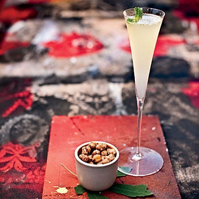For more party food, check out some of <i>Food and Wine</i>'s ideas.<b><br /><br /><a href="http://www.foodandwine.com/articles/fast-company-cocktail-party" target="_blank">No-Fuss Cocktail Party Appetizers</a><br /><br /><a href="http://www.foodandwine.com/articles/drinks-for-a-crowd" target="_blank">Drinks for a Crowd</a><br /><br /><a href="http://www.foodandwine.com/articles/easy-elegant-party-desserts" target="_blank">Easy, Elegant Party Desserts</a></b>
