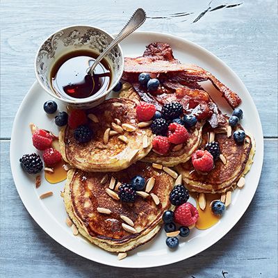 <p>The key to these easy pancakes is coconut flour, which contributes a delicate flavor and airy texture.</p><p><strong>Recipe:</strong> <a href="http://www.delish.com/recipefinder/gluten-free-banana-coconut-pancakes-recipe-fw0814"><strong>Gluten-Free Banana-Coconut Pancakes </strong></a></p>