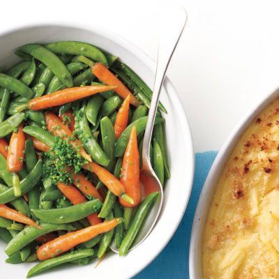<p>Five ingredients create a delicious and simple spring side dish that pairs well with any main.</p>
<p><strong>Recipe:</strong> <a href="../../../recipefinder/buttered-snap-peas-carrots-recipe-mslo0413 " target="_blank"><strong>Buttered Snap Peas and Carrots</strong></a></p>
