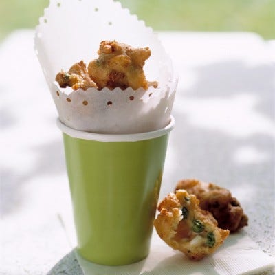 Pea Fritters