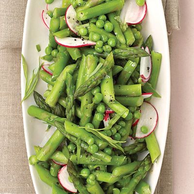 Asparagus, Peas, and Radishes with Fresh Tarragon image