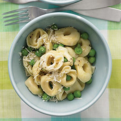 Tortellini with Peas