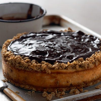 Double-Crusted Chocolate Covered Sweet Surprise Cheesecake