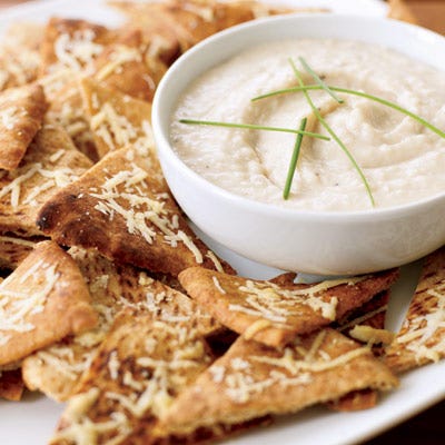 <p>Rounding out your Oscar menu, these pita crisps are the perfect supporting cast for dips like salsas, chutneys, or bean spreads. A versatile player, they also make a great snack on their own.</p><br /><p><b>Recipe:</b> <a href="/recipefinder/parmesan-pita-crisps" target="_blank"><b>Parmesan Pita Crisps</b></a></p>