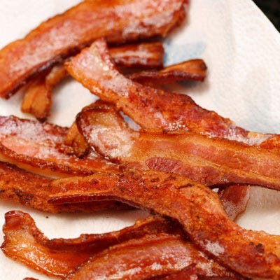 <p>Besides a heap of money and um, a brand-new car, what would make everyone happy? More bacon, of course! Make someone's month with this array of the porky product from the world-class Michigan deli Zingerman's. (<a href="http://www.zingermans.com/Product.aspx?ProductID=G-BAC-3" target="_blank">zingermans.com</a>, 3-month package beginning at $99)</p><br/>Hungry for bacon? Get our easy recipe for <a href="http://gogonow.org/recipefinder/maple-glazed-bacon-3729%22 target="_blank"><b>Maple-Glazed Bacon</b></a> and satisfy that craving!<br />