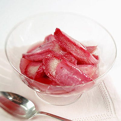 Baked Rhubarb