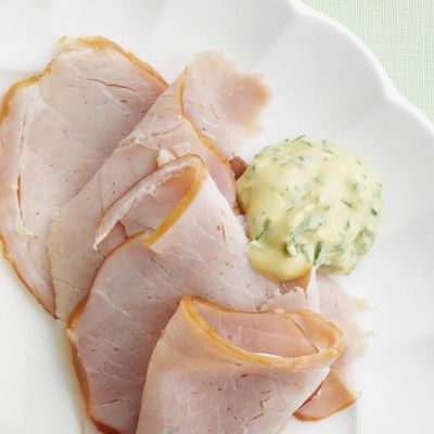 <p>Smoky ham is paired with a delicious sauce flavored with Dijon mustard and fresh parsley.</p><p><b>Recipe:</b> <a href="/recipefinder/ham-parsley-mustard-sauce-recipe-mslo0312"><b>Ham with Parsley-Mustard Sauce</b></a></p>