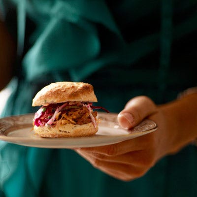 <p>Savory pulled pork is sandwiched between homemade mini biscuits in this perfect-for-winter dish.</p><p><b>Recipe:</b> <a href="/recipefinder/pulled-pork-biscuits-recipe"><b>Pulled Pork and Biscuits</b></a></p>
