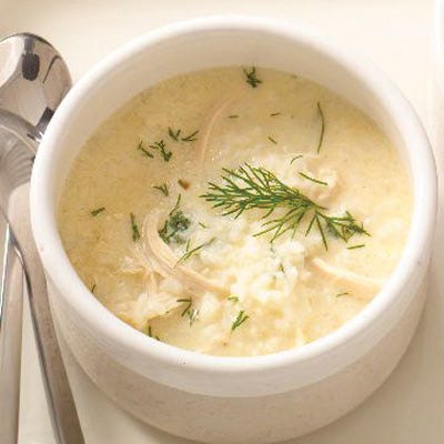 Avgolemono Chicken Soup with Rice
