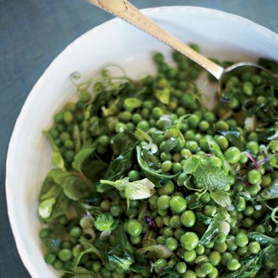 <p>"Come March, it's no longer possible to be inspired by root vegetables," says chef Mike Lata of Fig in Charleston, South Carolina. "You've done everything you can." When spring finally arrives, he uses delicate peas and pea shoots to make this simple side dish.</p><p><b>Recipe: </b><a href="/recipefinderpeas-pea-shoots-spring-onions-mint-recipe-fw0412" target="_blank"><b>Peas and Pea Shoots with Spring Onions and Mint</b></a></p>