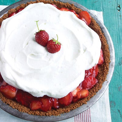 Strawberry Icebox Pie