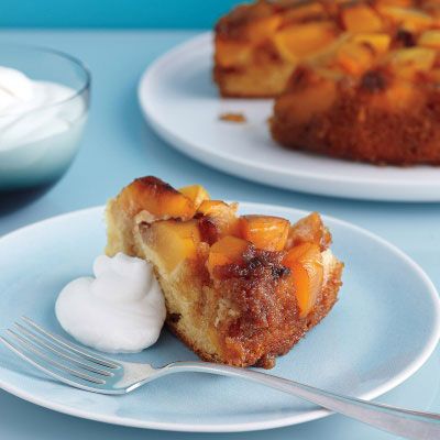 <p>This simple cake is terrific on its own, but feel free to up the ante with lightly sweetened whipped cream or vanilla-bean ice cream. Try other frozen stone fruit like peaches or plums in place of the nectarines.</p>
<p><strong>Recipe:</strong> <a href="../../../recipefinder/nectarine-upside-down-cake-recipe-mslo0612" target="_blank"><strong>Nectarine Upside-Down Cake</strong></a></p>