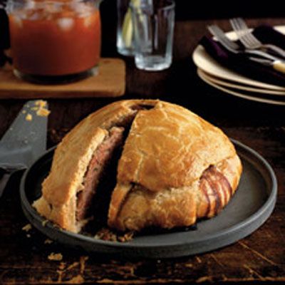 <p>Garlicky, spicy pork in a tender pastry crust — this English Christmas tradition will have you singing "Joy to the World."</p><p><b>Recipe: </b><a href="/recipefinder/english-pork-pie-recipe-opr0310" target="_blank"><b>English Pork Pie</b></a></p>