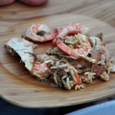 <p>One-pot rice dishes with sausage and seafood like the recipe shown here are among Gullah culinary traditions.</p><p><b>Recipe:</b> <a href="/recipefinder/gullah-rice-recipe-opr0910" target="_blank"><b>Gullah Rice</b></a></p>