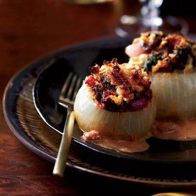 Lamb-and-Spinach-Stuffed Onions