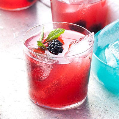<p>Adding blackberries to a mint julep adds fruity flavor to the classic warm-weather cocktail.</p><p><b>Recipe: </b><a href="/recipefinder/blackberry-mint-julep-recipe-fw0612" target="_blank"><b>Blackberry-Mint Julep</b></a></p>
