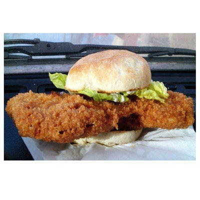 <p>Pork has been a favored food source in Iowa for a long time. At one point it was more cost efficient for farmers to raise pork than cattle. The general pork tenderloin sandwich blueprint is made of breaded pork tenderloin atop a soft bun, and part of its long-standing appeal is its uniqueness: each sandwich is a "one-of-a-kind" from its size and shape to thickness and texture. Arguments concerning who makes the best pork tenderloin sandwich in Iowa have gotten so heated that the Iowa Pork Producers (IPP) decided, in 2004, to turn it into a competition.</p>

<p><b>Make It:</b> <a href="/recipefinder/smoked-pork-tenderloin-bourbon-rosemary-sauce-recipe-fw0211"><b>Smoked Pork Tenderloin with Bourbon-Rosemary Sauce</b></a></p>

<p><b>Order It:</b> Augusta Restaurant, located in Oxford, Iowa, sources its food locally, relying on freshness of ingredients for its success. Their menu features several specialties, like hand-cut chips and steaks, and freshly-baked bread and pies. Their breaded pork tenderloin sandwich, listed as "The Best Pork Tenderloin in Iowa," has been recognized as one of the best in Iowa by the aforementioned Iowa Pork Producers Association. For only $10 per sandwich, and served with homemade pickles on a house bun, this might be one of the greatest kept secrets of the midwest. Fortunately, the secret is now out!</p>

<p><i>Augusta Restaurant; 101 S Augusta Ave., Oxford; (319) 828-2252; <a href="http://www.augustarestaurant.net" target="_blank">augustarestaurant.net</a></i>
</p>