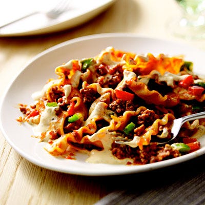 Easy Lasagna Skillet