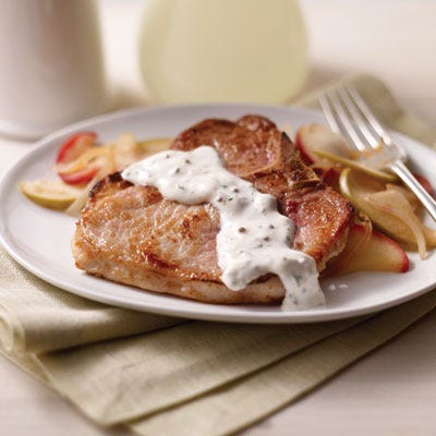 Creamy Mustard Pork Chops