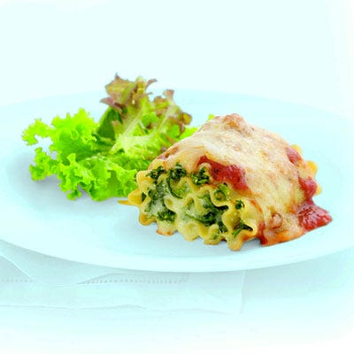 Spinach Lasagna Rolls