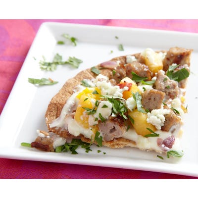 Blue Peach Pizza