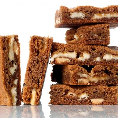 <p>Gingerbread spices and rich white chocolate chunks give these blondies holiday appeal.</p><p><b>Recipe:</b> <a href="/recipefinder/white-chocolate-gingerbread-blondies-recipe-mslo0112"><b>White Chocolate-Gingerbread Blondies</b></a></p>