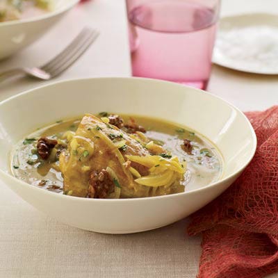 Chicken Chorba with Walnuts