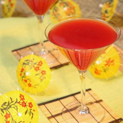 Blood Orange Martini