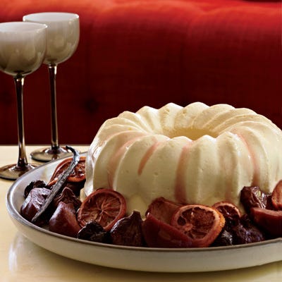 Stewed Winter Fruits In Spiced Wine Syrup Recipe