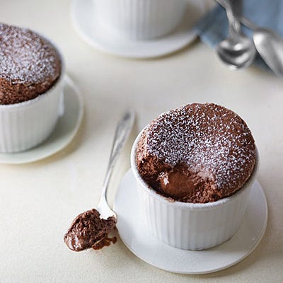Individual Chocolate Souffles