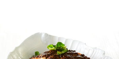 Roast Salmon with Whole Grain Mustard Crust Recipe