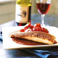 <p>Salmon does really well in this recipe accompanied with soy sauce, dry sherry, ginger, and sesame seeds. Light, protein-packed, and perfect.</p>
<p><strong>Recipe:</strong> <a href="../../../recipefinder/sesame-crusted-salmon-recipe-8182" target="_blank"><strong>Sesame-Crusted Salmon</strong></a></p>