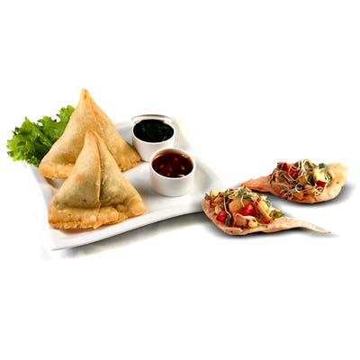 <p>For Bollywood fans, Indian fare like samosas (potato-stuffed pastries), chaat (fried dough with potato, bread, or chickpeas and tangy spices with yogurt garnish), and vada (a deep-fried savory item made of lentil, gram flour, or potato) are the movie snacks of choice. Psst: You can also get them at cinemas in the U.S., like Columbia Park Stadium 12 in North Bergen, New Jersey.</p>