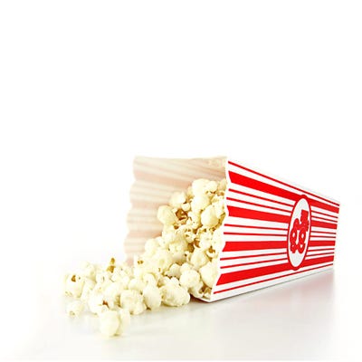 <p>Most theaters in the United Kingdom (along with many parts of Asia) serve sugared popcorn, which is popped in a standard kettle and sprinkled with the sweet stuff in lieu of salt. Not to everyone's liking, though, so salted and buttered popcorn is usually available, too.</p>