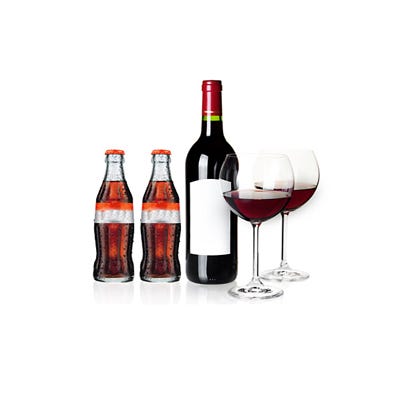 <p>In Madrid, Spain, at least before local batallion laws changed, a red wine and cola cocktail was the street refreshment of choice—especially for kids, who we've heard like to smuggle it in to theaters. Sprite or Limonada Fresca can be substituted for cola, too!</p>