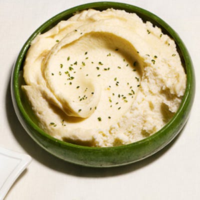 Goat Cheese and Chive Mashed Potatoes