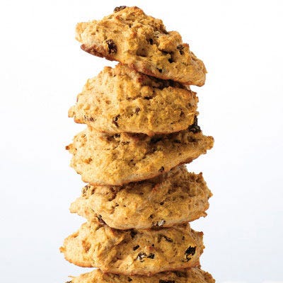 Raisin and Oat Scones