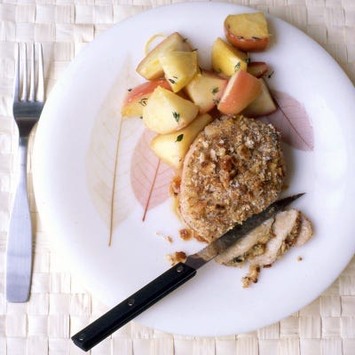 Baked Mustard-Coated Pork Chops
