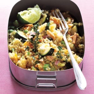 Quinoa Salad with Toasted Almonds