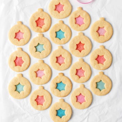 Stained-Glass Sugar Cookies