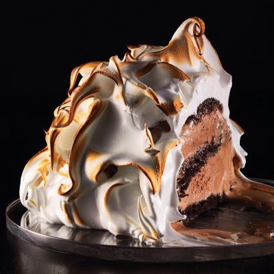 <p>These mini meringue-coated chocolate ice-cream-and-cake concoctions are stunning desserts for a crowd.</p><p><b>Recipe:</b> <a href="/recipefinder/baked-alaska-chocolate-cake-chocolate-ice-cream-recipe-mslo071" target="_blank"><b>Baked Alaska with Chocolate Cake and Chocolate Ice Cream</b></a></p>
