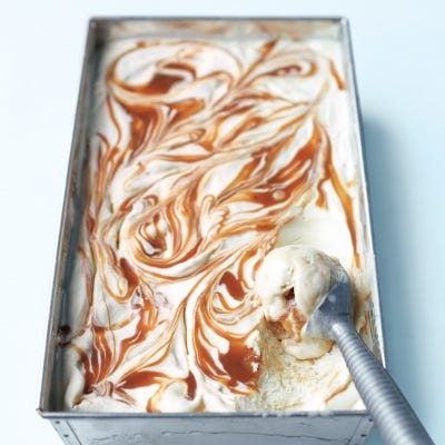 <p>Ripe bananas, rich in sweetness, are puréed into custard to form the base of this ice cream that will melt the hearts of even the pickiest dessert aficionado.</p>
<p><strong>Recipe:</strong> <a href="http://gogonow.org/recipefinder/banana-caramel-ice-cream-recipe-mslo1012%22 target="_blank"><strong>Banana-Caramel Ice Cream</strong></a></p>

