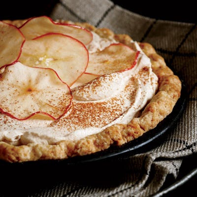 Apple Cider Cream Pie