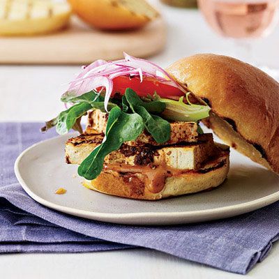 Spiced-Tofu Sandwiches Recipe