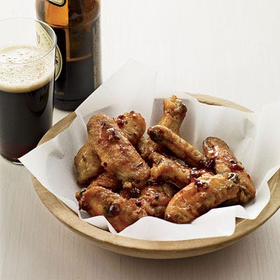 Maple-Chipotle Hot Wings