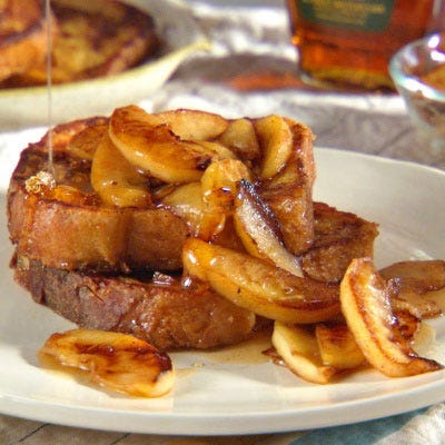 <p>Soft caramelized apples are a heavenly topping for a thick slice of fluffy French toast. This breakfast treat isn't just drizzled with maple syrup; the syrup is cooked with the apples for the perfect caramelization.</p>
<p><strong>Recipe:</strong> <a href="http://gogonow.org/recipefinder/apple-maple-french-toast-recipe-mslo0213%22 target="_blank"><strong>Apple-Maple French Toast</strong></a></p>