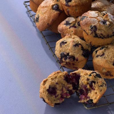 <p>Flaxseeds give these wholesome muffins a nutty taste, and maple syrup provides the subtle sweetening. Grab one on your way out the door and save it for a mid-morning pick-me-up.</p>
<p><b>Recipe: </b><a href="http://gogonow.org/recipefinder/blueberry-maple-muffins-recipe-4884%22 target="_blank"><b>Blueberry-Maple Muffins</b></a></p>